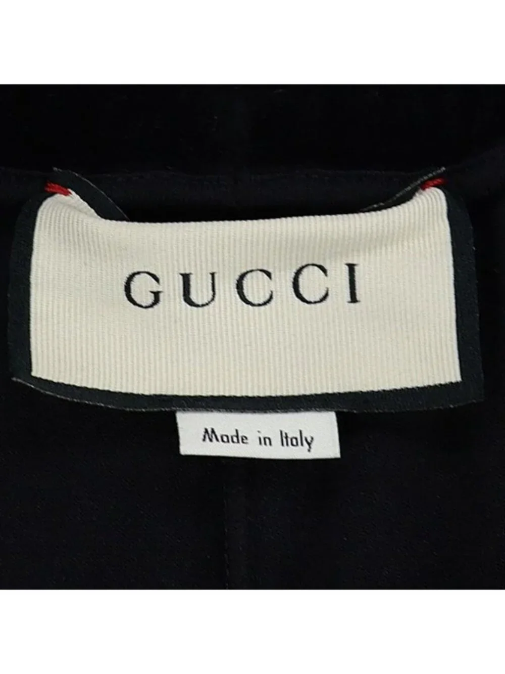 Gucci Shorts Velour Black Red Green Apa Ako Abc